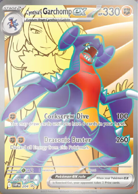 Pokémon TCG: Cynthia’s Garchomp ex - Premium Collection