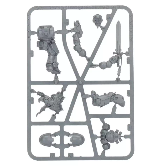 Warhammer 40000: Space Marines Primaris Lieutenant with Power Sword