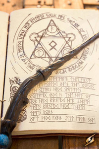 Druid Wand - Dark Brown