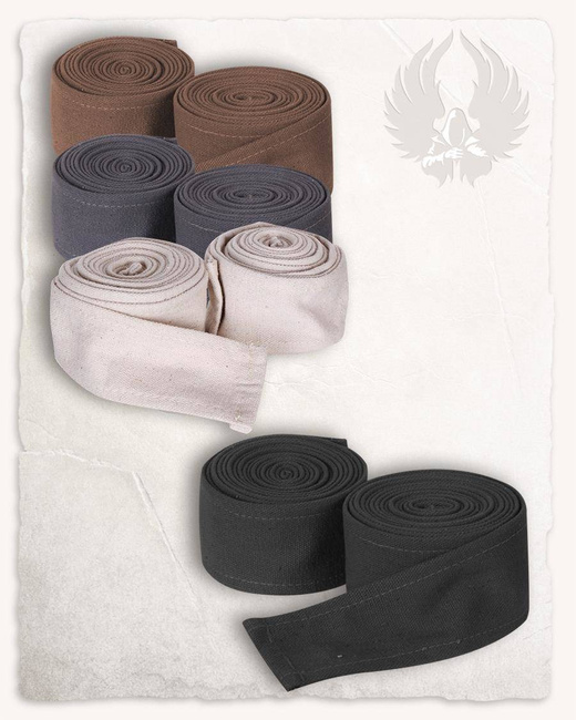 Hamond Arm Wraps Canvas Black - płócienne owijacze na przedramiona