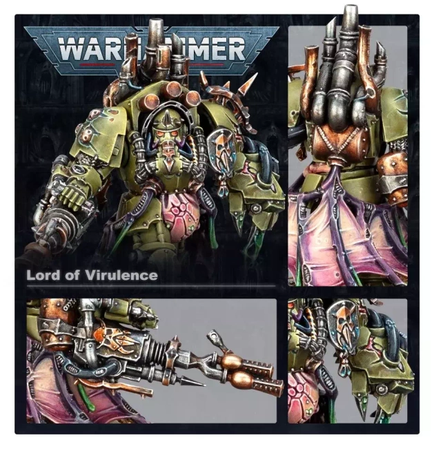 Warhammer 40000: Death Guard Lord of Virulence