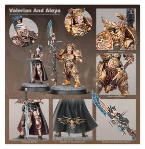 Warhammer 40000: Adeptus Custodes Talons of the Emperor Valerian and Aleya