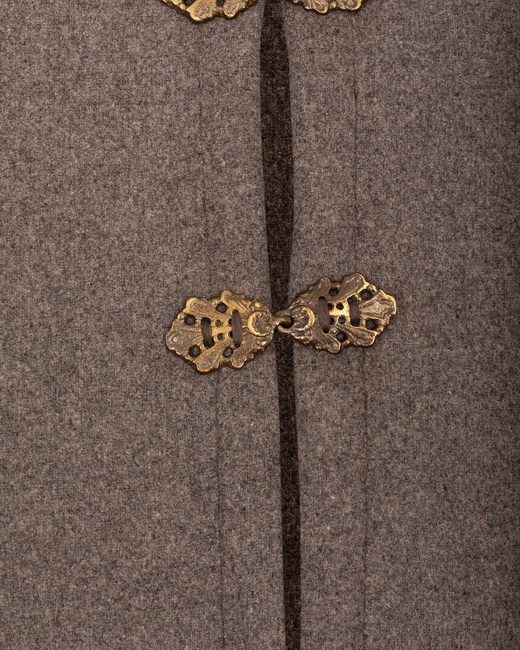 Ceres Cloak Wool - Grey - płaszcz wełniany