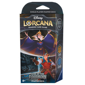Disney Lorcana: Rise of the Floodborn Starter Deck Amber and Sapphire