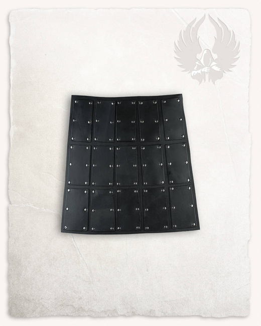 Quintus Tassets Split Leather - Black