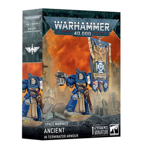 Warhammer 40000: Space Marines Ancient in Terminator Armour