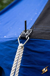 Marquee Tent - 5x8m - Epic Black/Lapis Blue