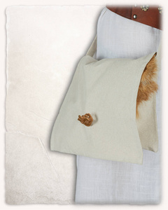 Jonas Shoulder Bag cream -  płócienna torba na ramię