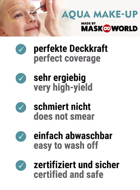 Aqua make-up Green Grass 530 -  farba do ciała