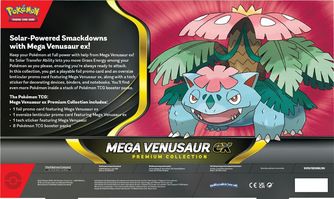 Pokémon TCG: Mega Venusaur ex - Premium Collection