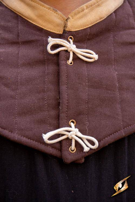Scout Shoulder Gambeson - Dark Brown/Desert Beige