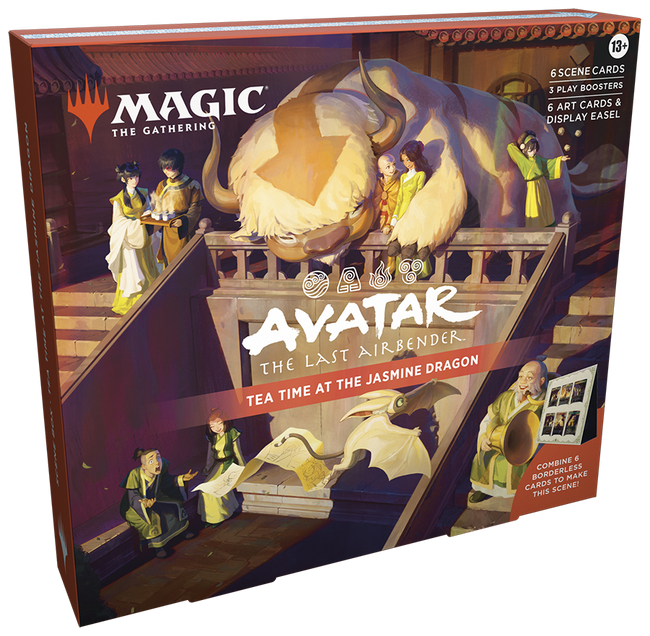 Magic the Gathering: Avatar - The Last Airbender - Scene Box - Tea Time at the Jasmine Dragon