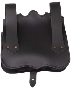 Cruzado belt bag - Black - skórzana kaletka