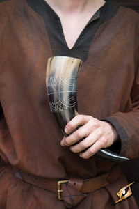 Chieftain Drinking Horn 0,5 L Light