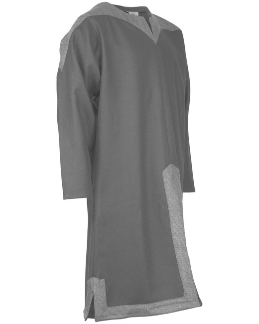 Norgaard Tunic Wool - Grey - tunika średniowieczna