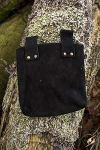 Leatherbag Thin - Black - L