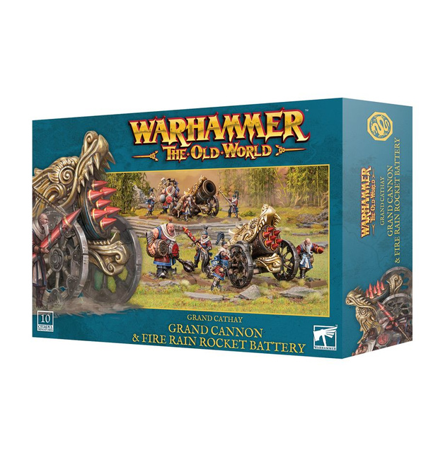 Warhammer: The Old World Grand Cathay Grand Cannon & Fire Rain Rocket Battery