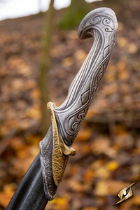 Curved Elven Sword - 105 cm