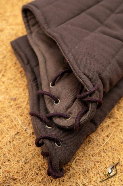 Long Sleeves Gambeson Warrior -Brown