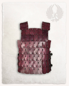 Shapur Lamellar Armour - Red