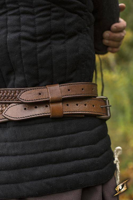 Sword Belt Laced - Brown