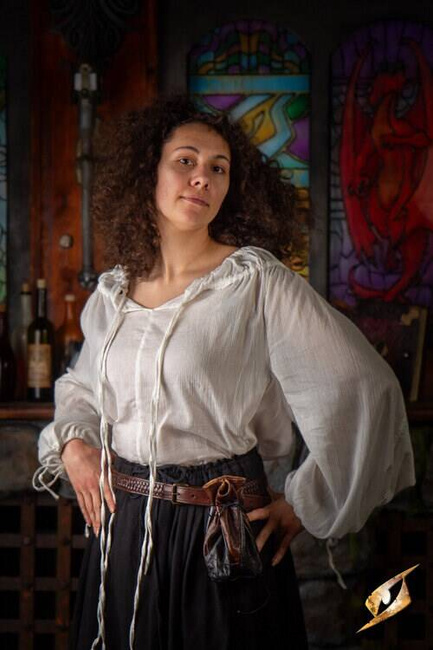 Crinkle Undershirt - Ivory White