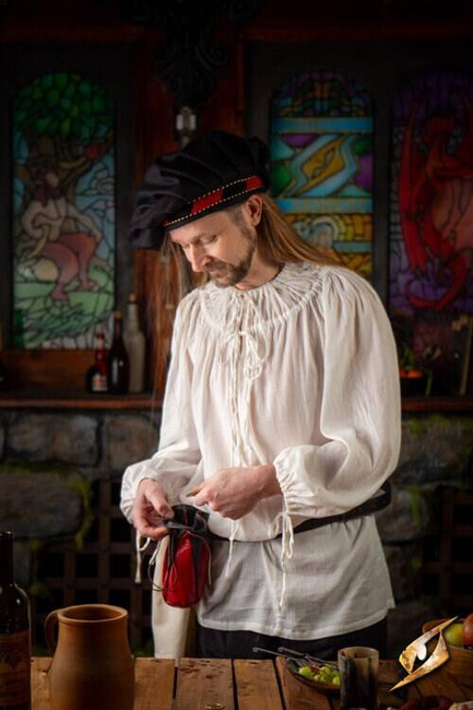 Crinkle Undershirt - Ivory White