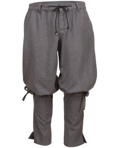 Gunnar Viking Trousers Wool Grey - wełniane spodnie