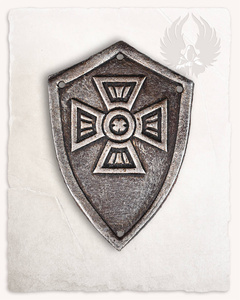Luthor Small Shield 2ND ED - Silver Cross