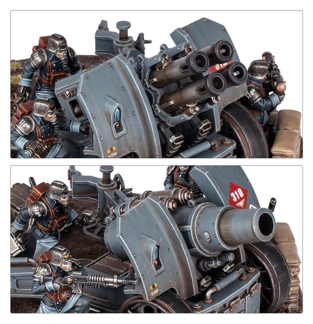 Warhammer 40000: Astra Militarum Krieg Artillery Team