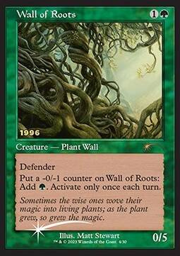 Wall of Roots promo FOIL [PKT]