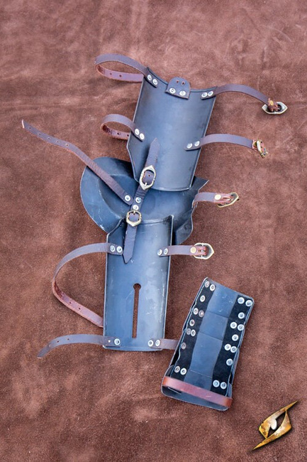 Landsknecht Vambraces - Epic Dark - ręce landsknechta