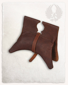 Calvert Kidney-shaped Belt Bag Small- Brown