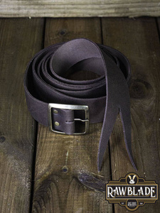 Guzman Long Medieval Belt - Brown