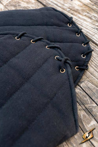 Short Sleeves Gambeson Warrior - Epic Black