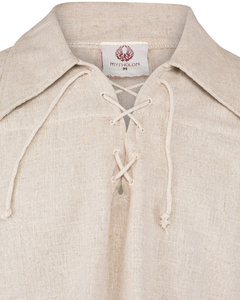 Sawyer shirt linen - Cream - koszula łniana