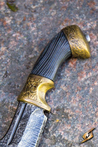 Hunters Knife - Dark - 21 cm