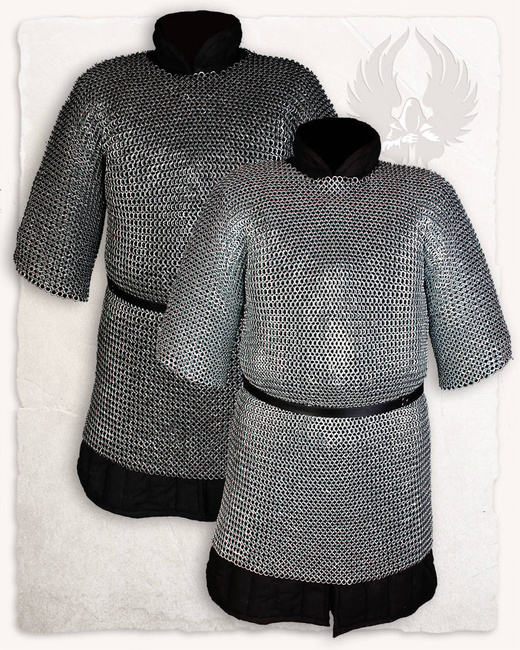 John Chain Mail Flat Ring - Blank