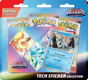 Pokémon TCG: Scarlet & Violet -Prismatic Evolutions - Tech Sticker Glaceon