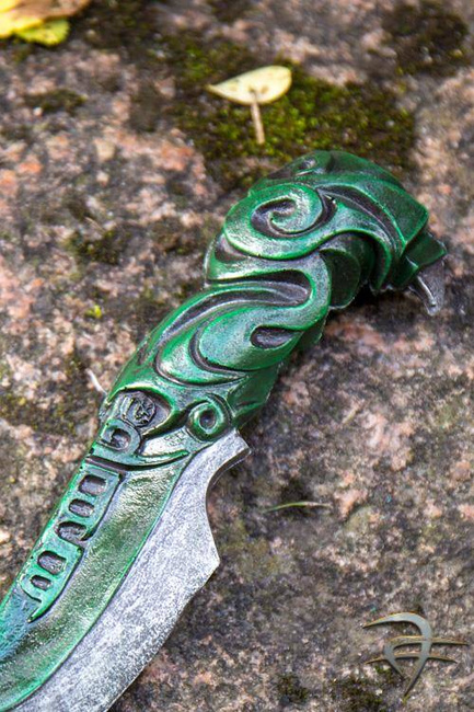 Eldarian Dagger - Green - 16 cm