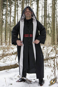 Magician Robe - Black/Silver