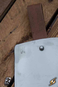 2ndQ. Basic Belt Shields - Polished Steel