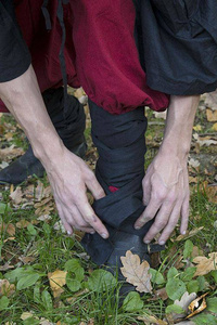 Pants Ignis - Epic Black/Dark Red