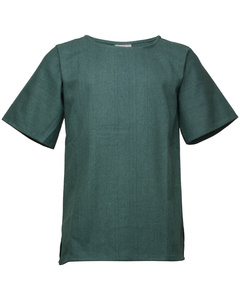 Godwin Tunic - Green - płócienna tunika
