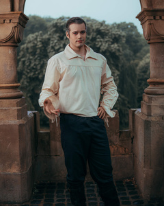 Tilly Shirt Cotton Cream - bawełniana koszula