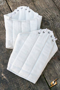 Short Sleeves Gambeson Warrior - Natural