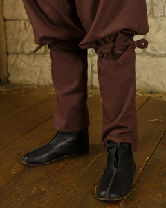 Gunnar Viking Trousers Canvas Brown - płócienne spodnie
