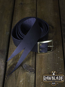 Guzman Long Medieval Belt - Black
