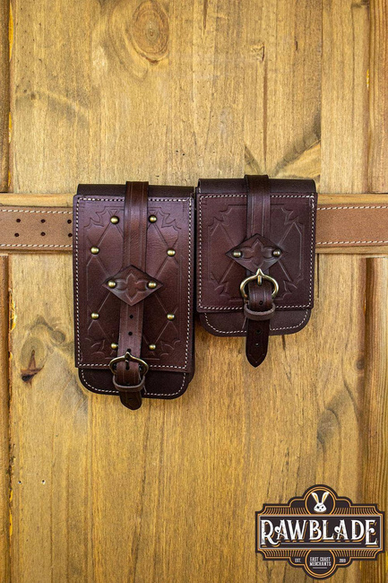 Carcassone Pouch Small - Brown