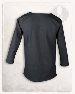 Tronde Tunic Canvas Black - płócienna tunika
